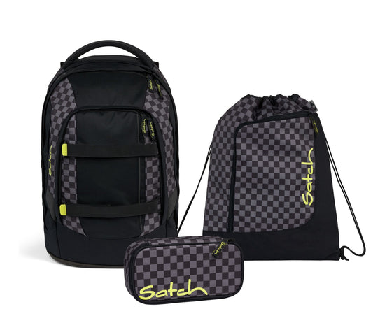 Schulrucksack-Set PACK Dark Skate 3-teilig