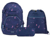 Schulrucksack-Set MATE Arctic Midnight 3-teilig