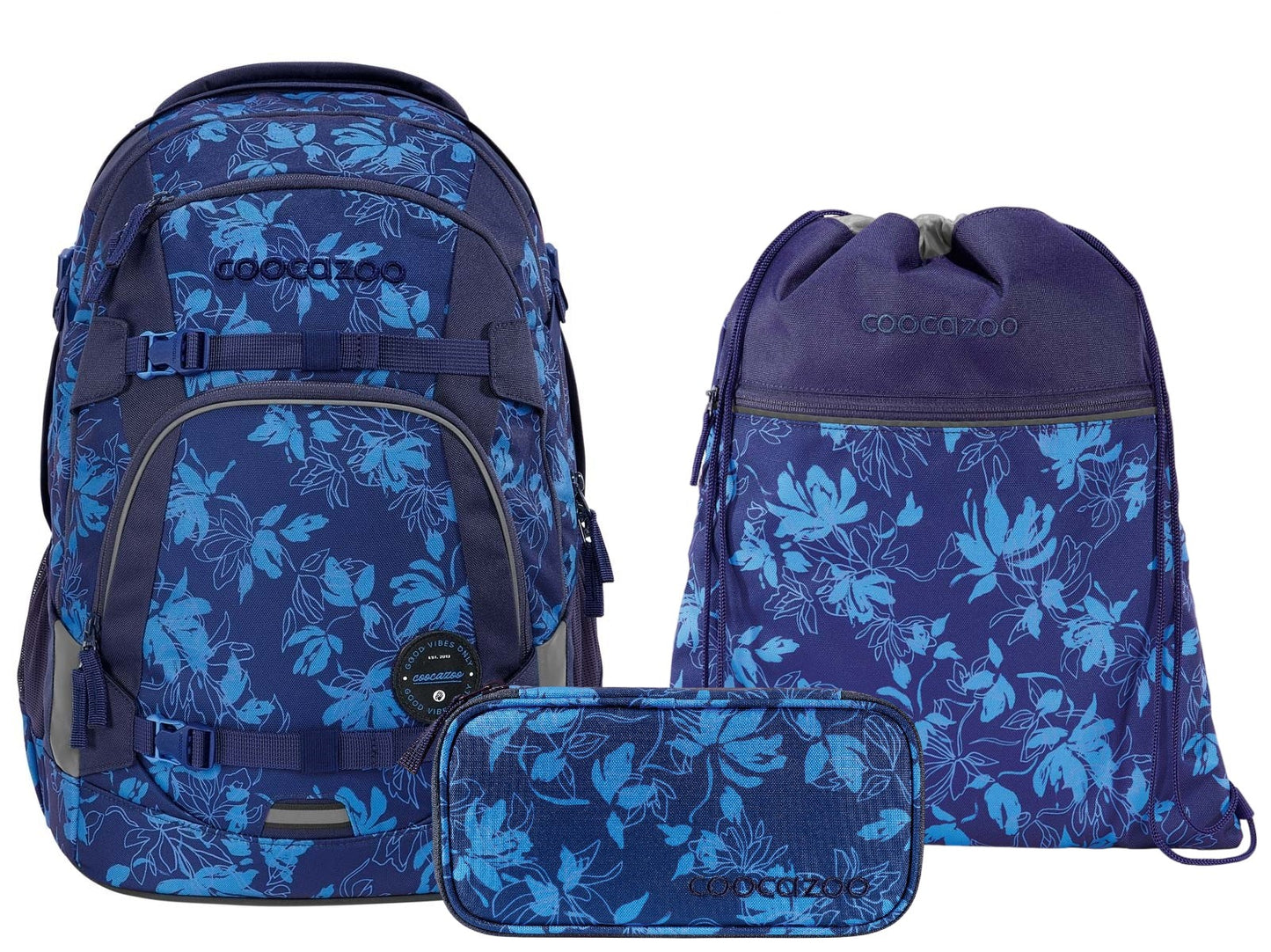 Schulrucksack-Set MATE Tropical Night 3-teilig