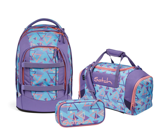 Schulrucksack-Set PACK 80s Dance 3-teilig