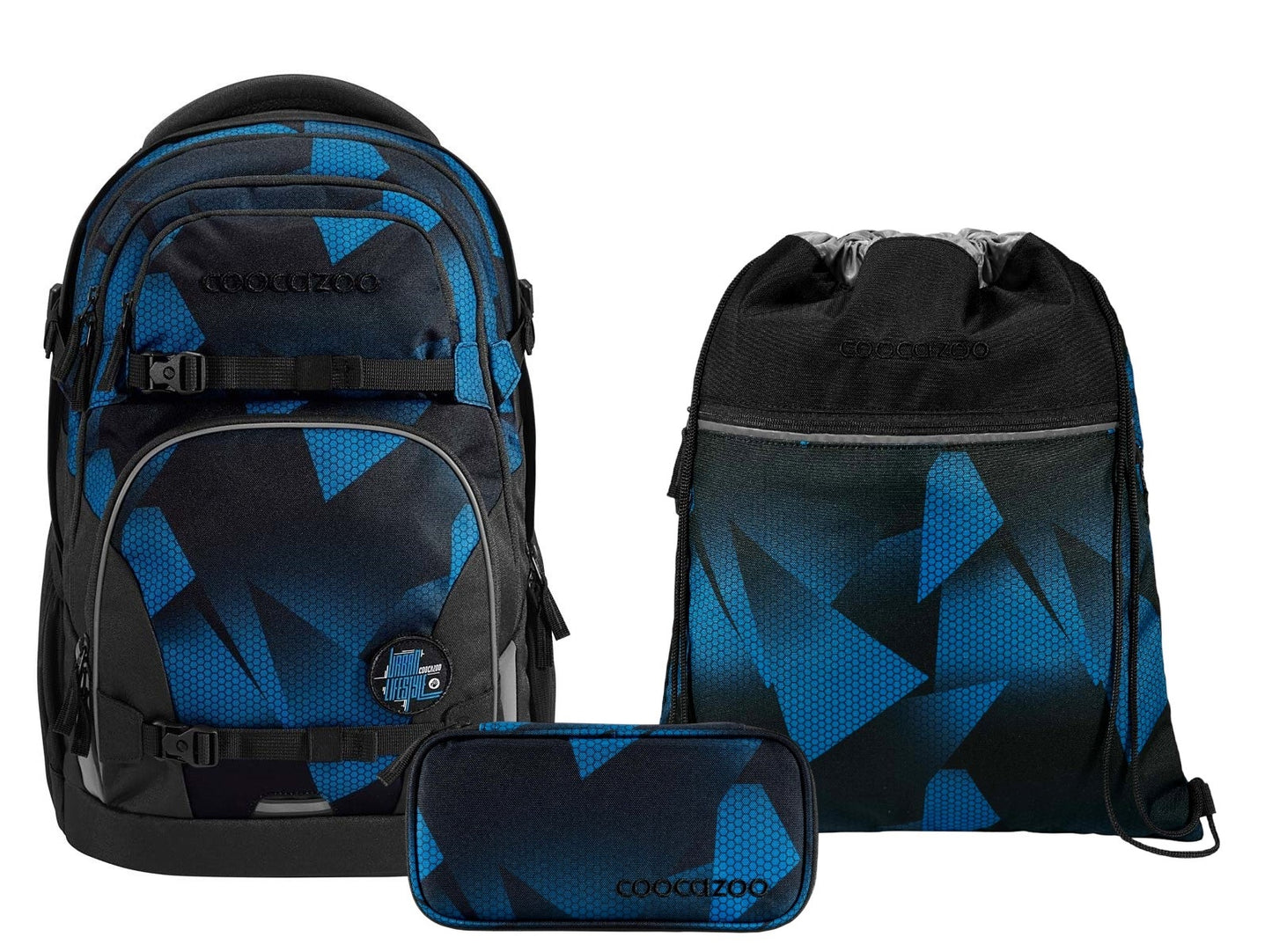 Schulrucksack-Set PORTER Electric Ice 3-teilig