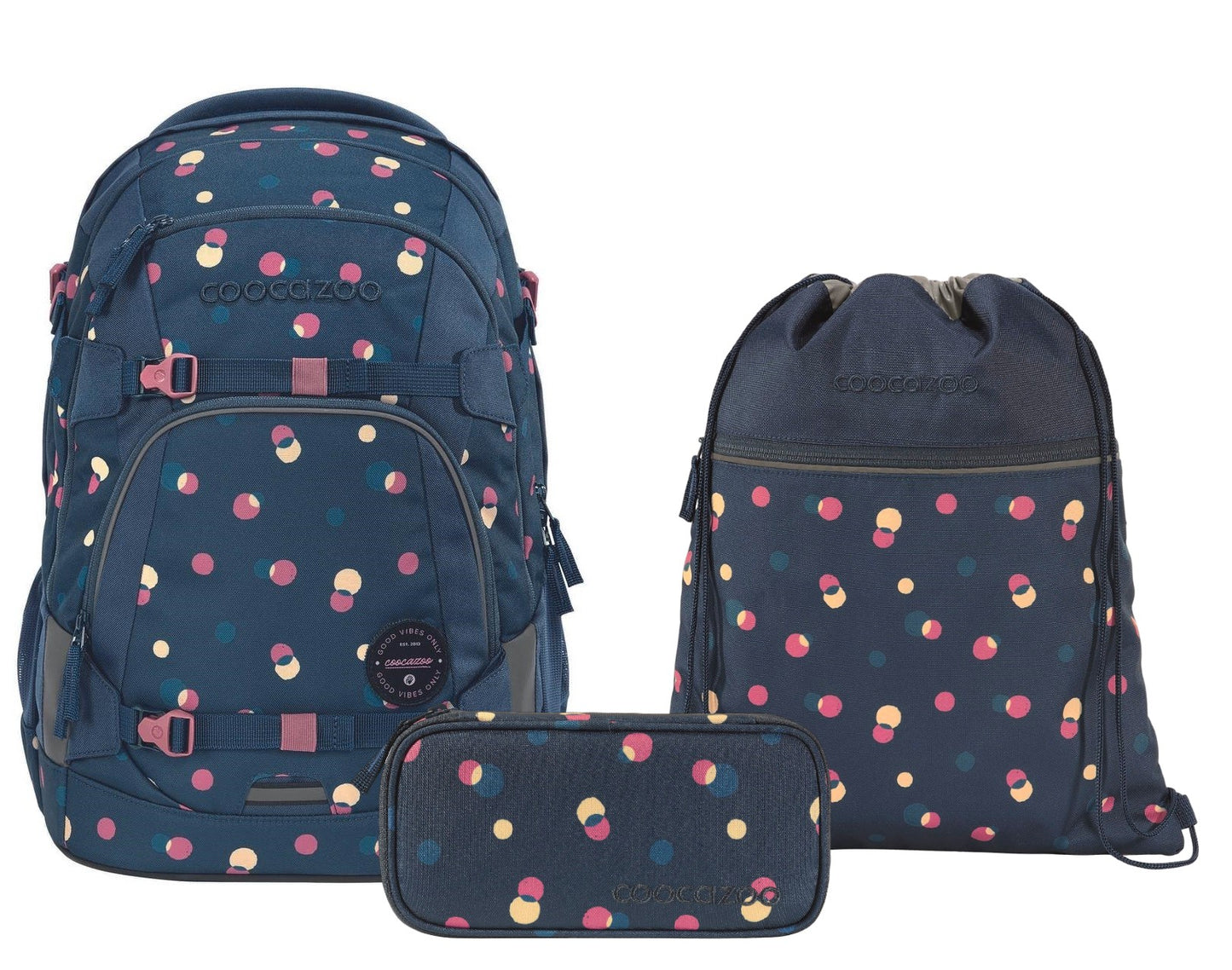 Schulrucksack-Set MATE Bubble Dreams 3-teilig