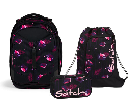 Schulrucksack-Set MATCH Mystic Nights 3-teilig