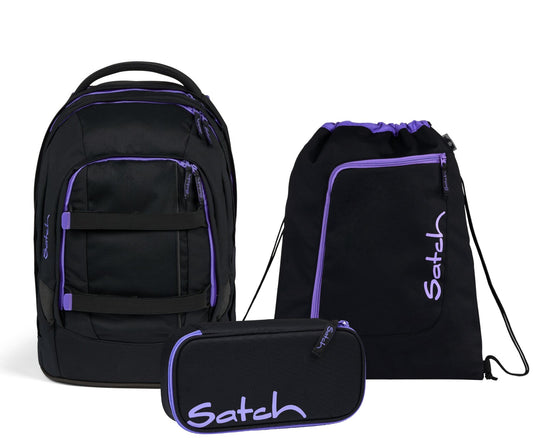 Schulrucksack-Set PACK Purple Phantom 3-teilig