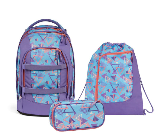 Schulrucksack-Set PACK 80s Dance 3-teilig